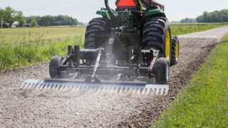 Small Tractor DIY Driveway Grader Long Gravel Driveway