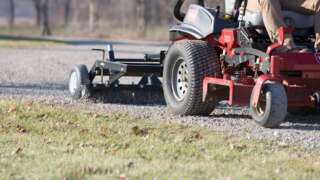 Pull Behind Gravel Grader For Lawnmowers ABI Gravel Grader For Rural Property Owners