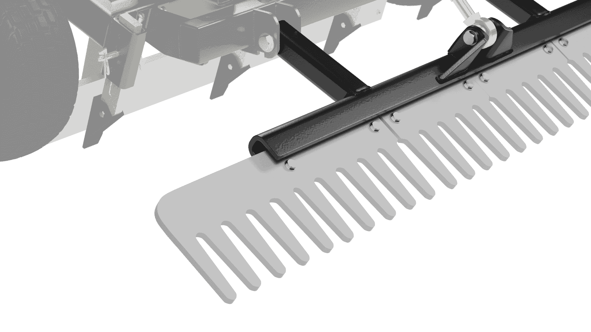 Adjustable Pulverizing Rake