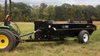 Tractor pull behind 125 PTO Manure Spreader